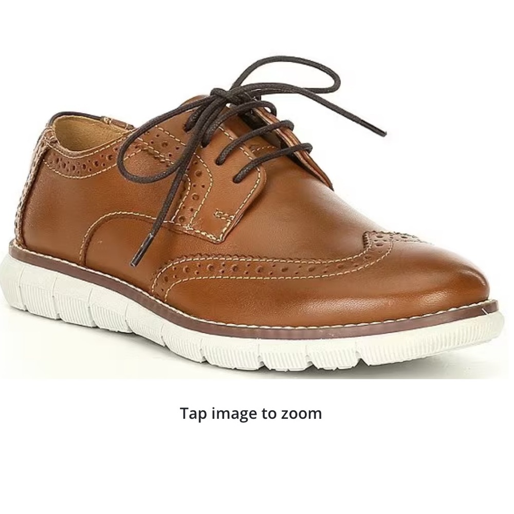 Johnston & Murphy wingtip oxford dress shoes